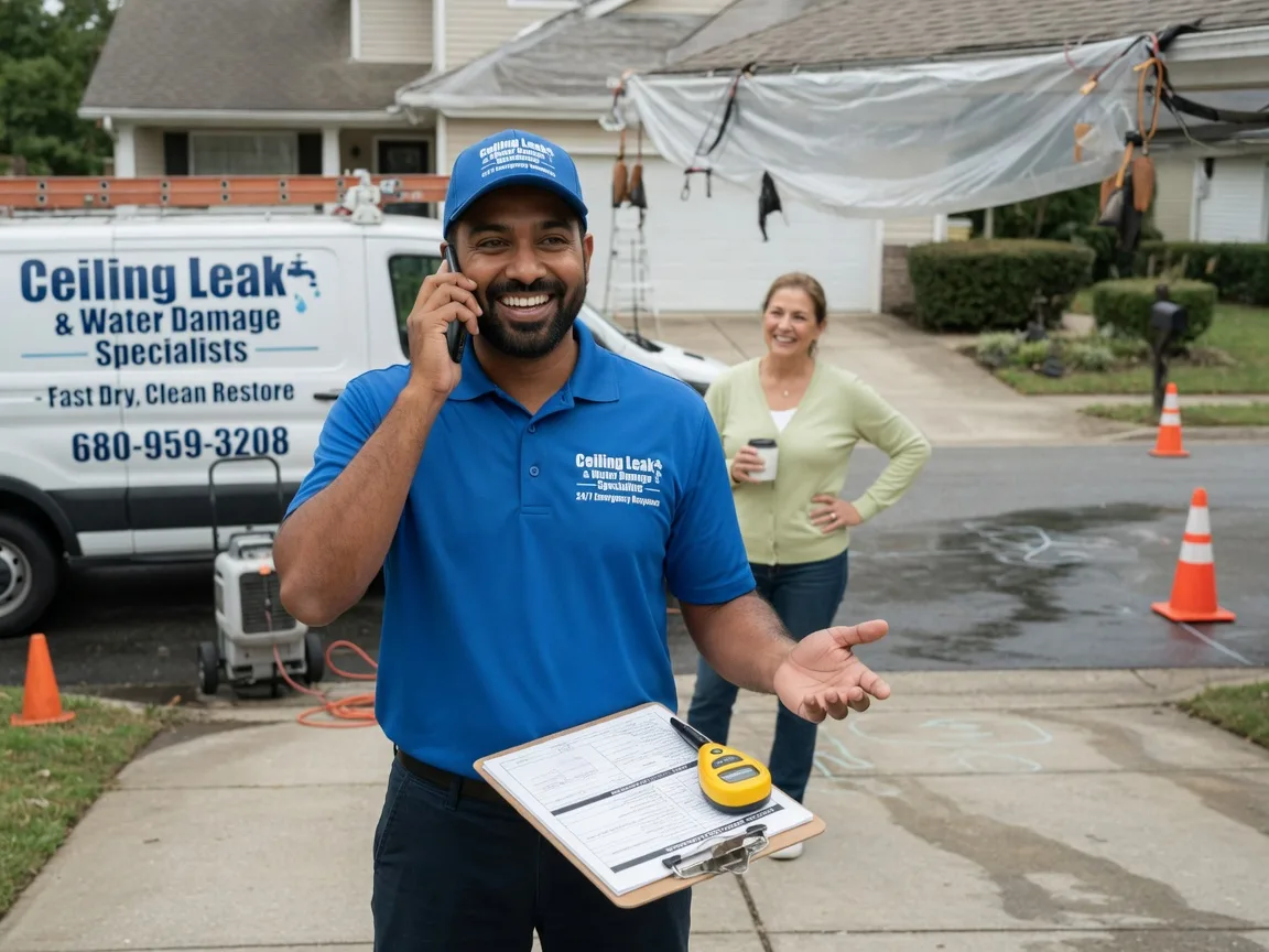 Ceiling Leak Cleanup Laurier, WA FAQs